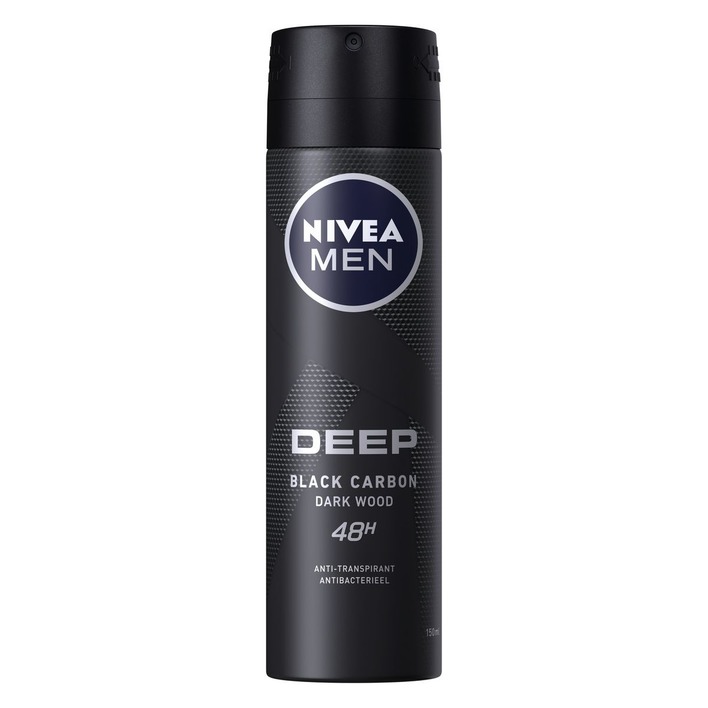 NIVEA Men deep black carbon anti-transpirant