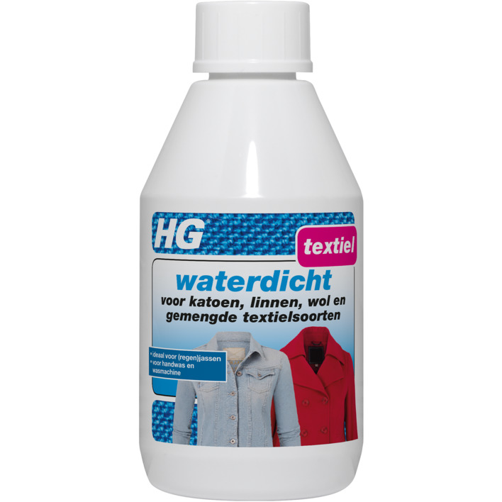 HG Waterdicht katoen, linnen, wol, meng