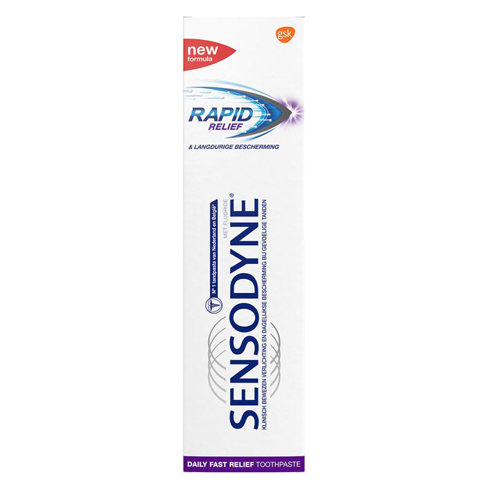 Sensodyne Rapid relief dagelijkse tandpasta