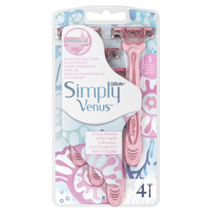 Gillette Venus simply 3 wegwerpmesjes