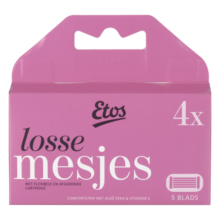 Etos Dames scheermesjes navulling 5-blads