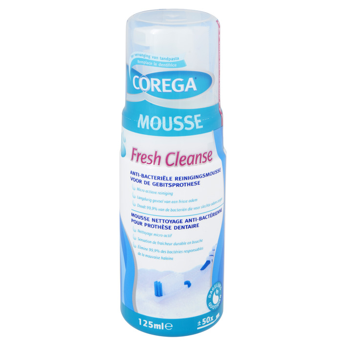 Corega Fresh cleanse mousse