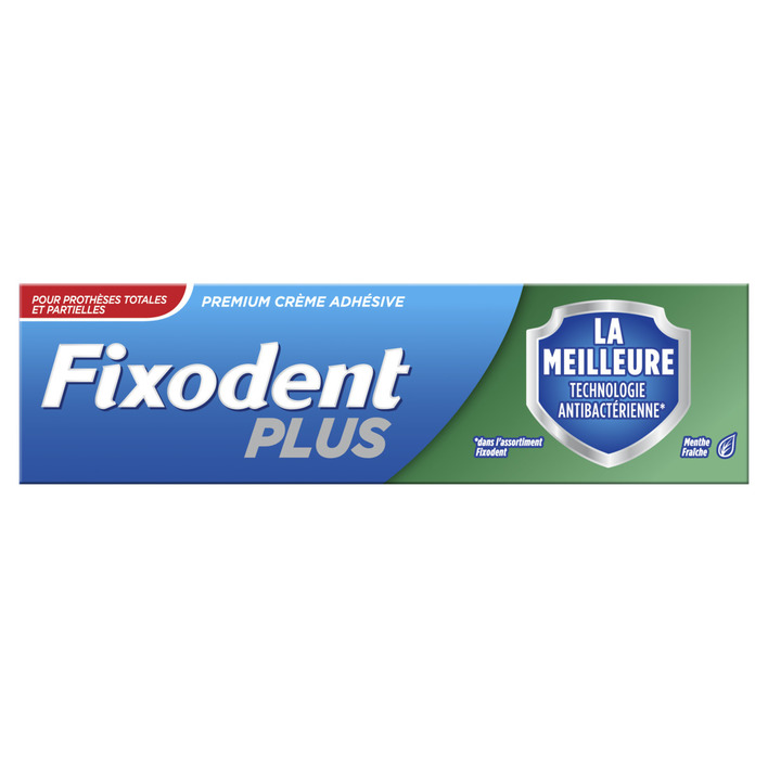 Fixodent Plus kleefpasta duo bescherming