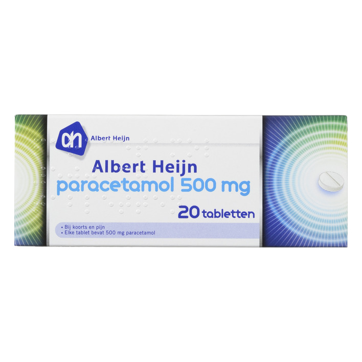 AH Paracetamol 500mg tabletten