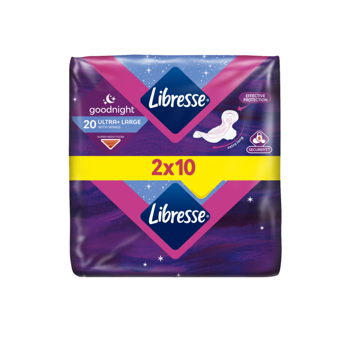 Libresse Goodnight ultra large+ wings bigpack