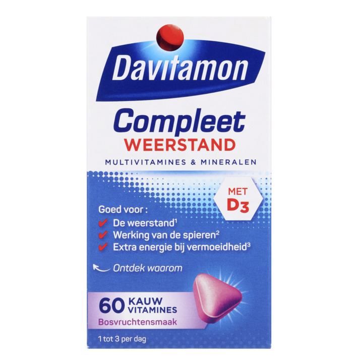 Davitamon Compleet kauwvitamines bosvruchten