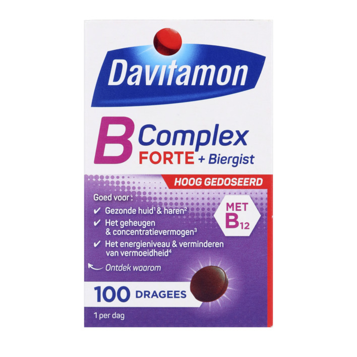 Davitamon B-complex forte + biergist dragees