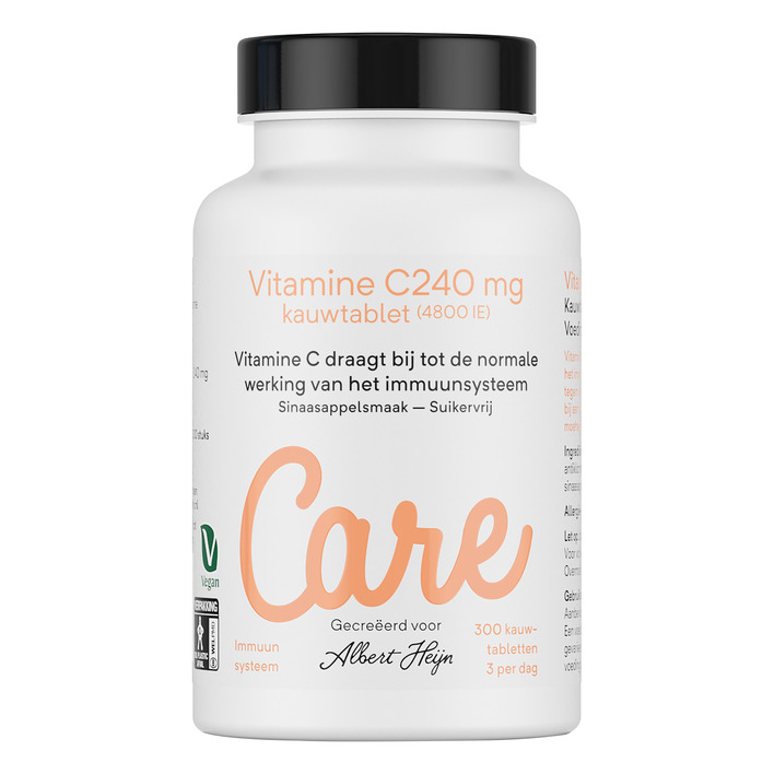 Care Vitamine C kauwtabletten sinaasappel