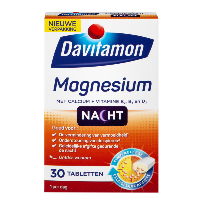 Davitamon Magnesium nacht tabletten