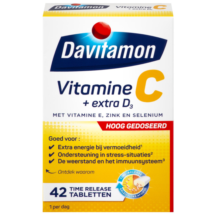 Davitamon Vitamine C forte + vitamine D3