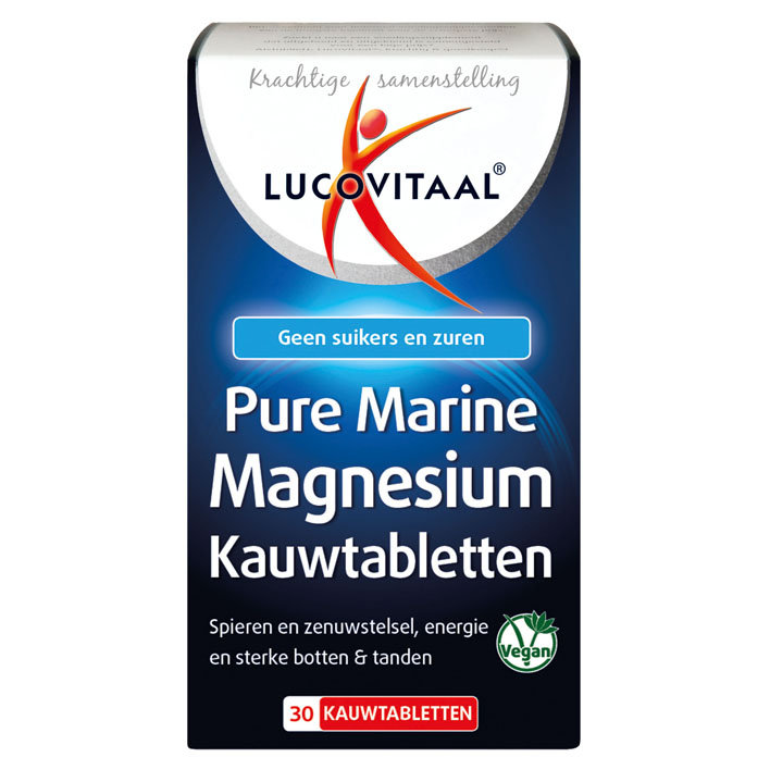 Lucovitaal Pure marine magnesium kauwtablet