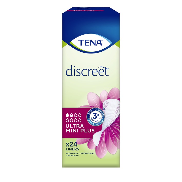 Tena Discreet ultra mini plus inlegkruisjes