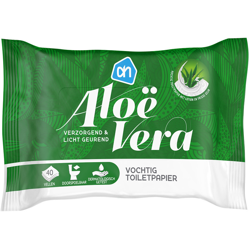 AH Vochtig toiletpapier alo vera