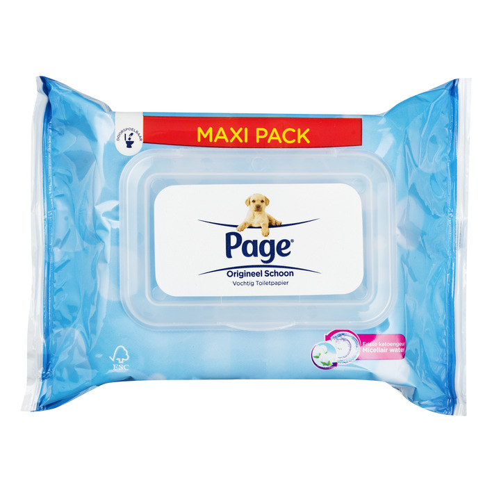 Page Vochtig compleet schoon maxi pack