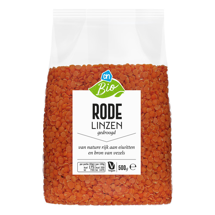 AH Terra Biologisch rode linzen