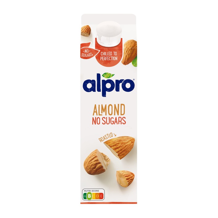 Alpro Amandeldrink zonder suikers gekoeld