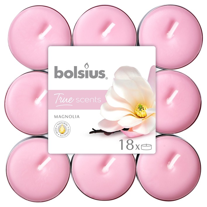Bolsius True scents geurtheelichten magnolia