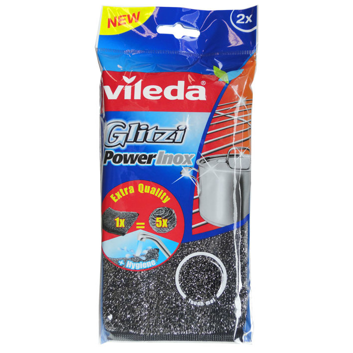 Vileda Schuursponsen glitzi power 2-pack
