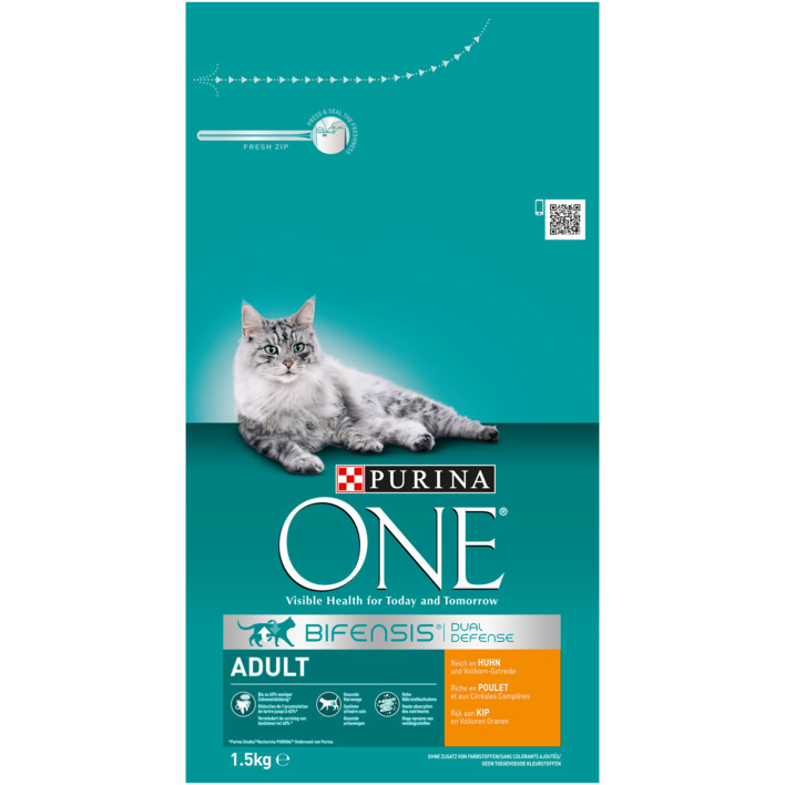 Purina ONE Adult rijk aan kip
