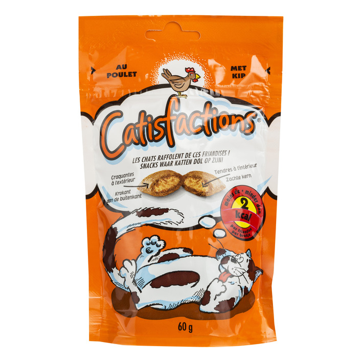 Catisfactions Kattensnack kip