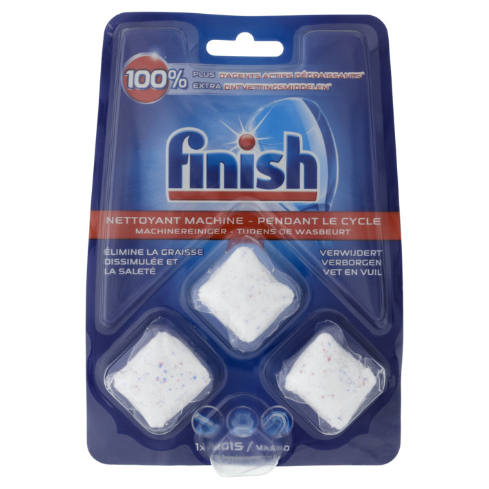 Finish Machinereiniger tijdens de wasbeurt