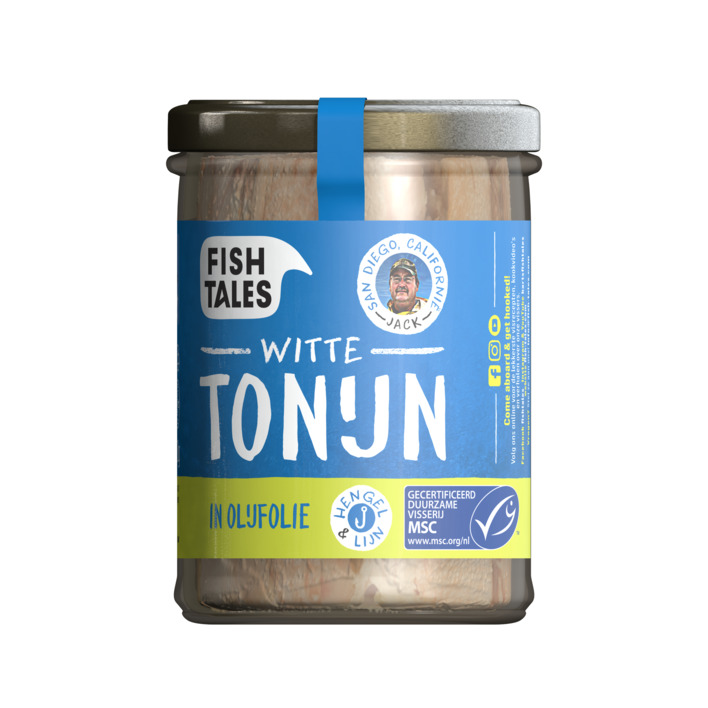 Fish Tales Witte tonijn in olijfolie