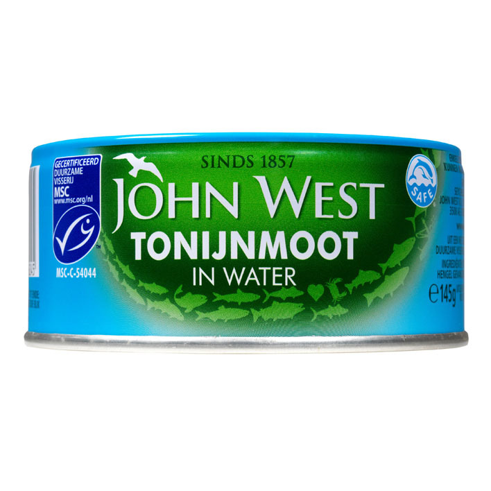 John West Tonijnmoot in water