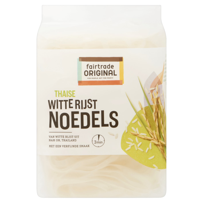 Fairtrade Original Thaise rijst noedels witte rijst
