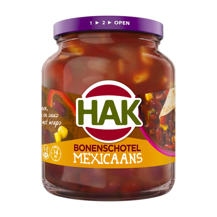 Hak Bonenschotel Mexicaans