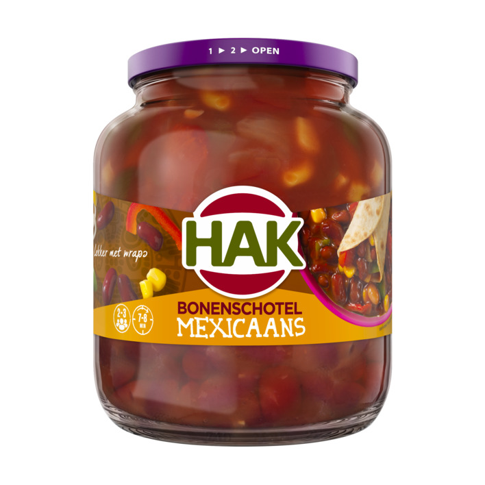 Hak Bonenschotel Mexicaans