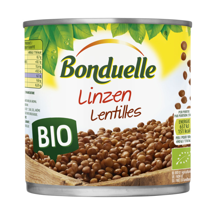 Bonduelle Linzen bio