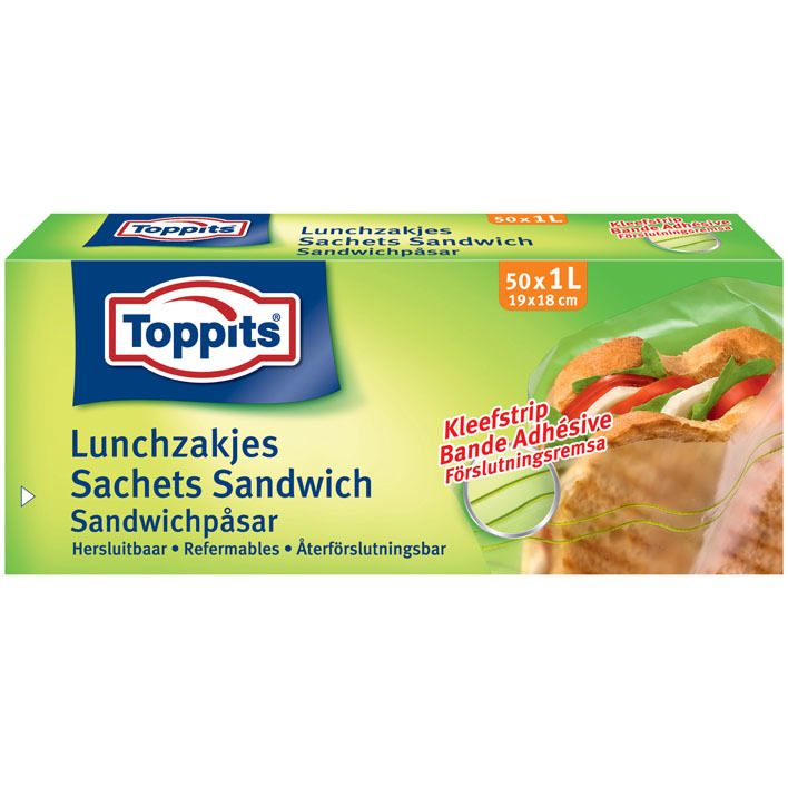 Toppits Lunchzakjes 1 liter