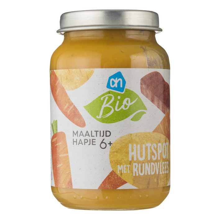 AH Biologisch Maaltijdhapje hutspot met rundvlees 6+
