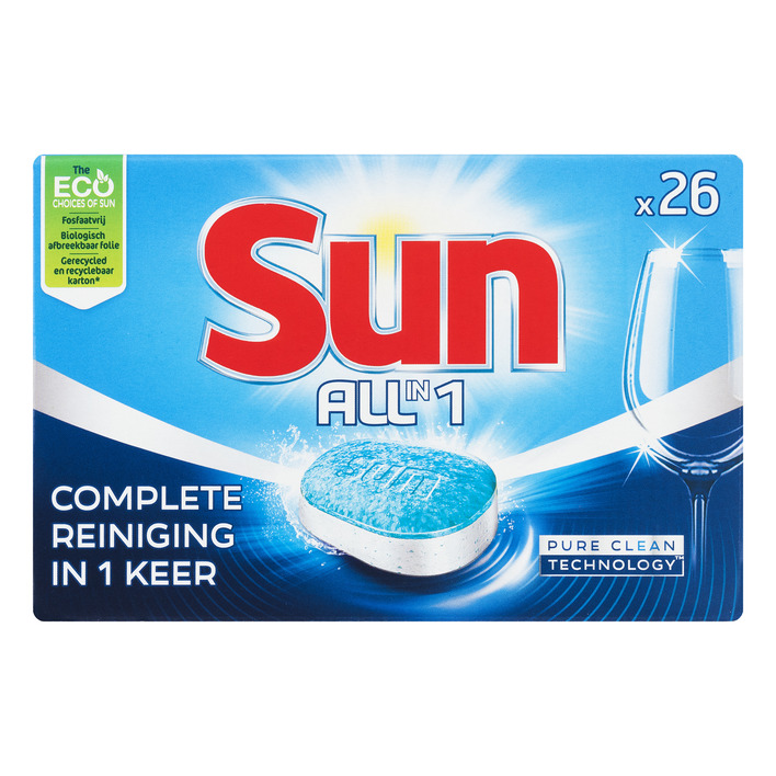 Sun All-in-one normaal vaatwastabletten