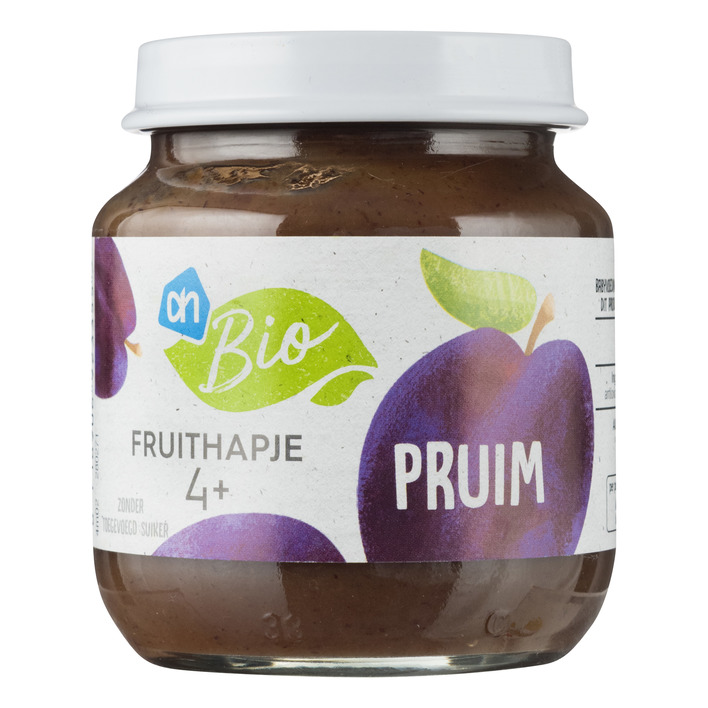 AH Biologisch Fruithapje pruim 4m+