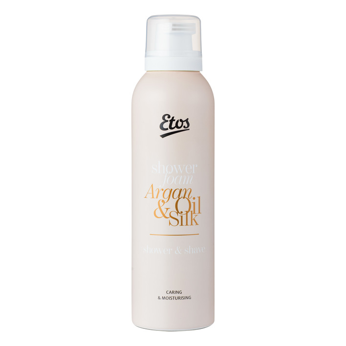 Etos Arganoil & silk 2-in-1 showerfoam