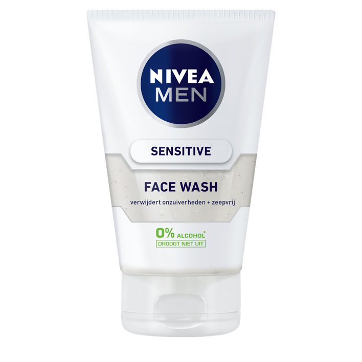 NIVEA Men sensitive gezichtsreiniger gel