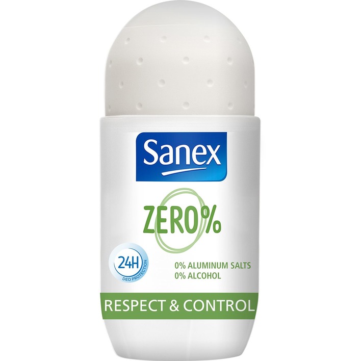 Sanex Zero% respect control deodorant roller