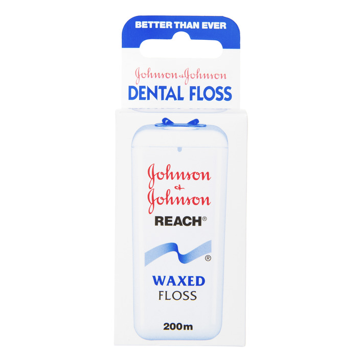Johnson & Johnson Reach waxed Floss 200m