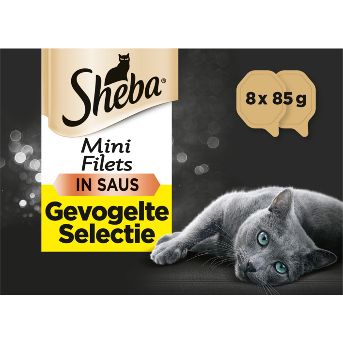 Sheba Mini filets gevogelte in saus