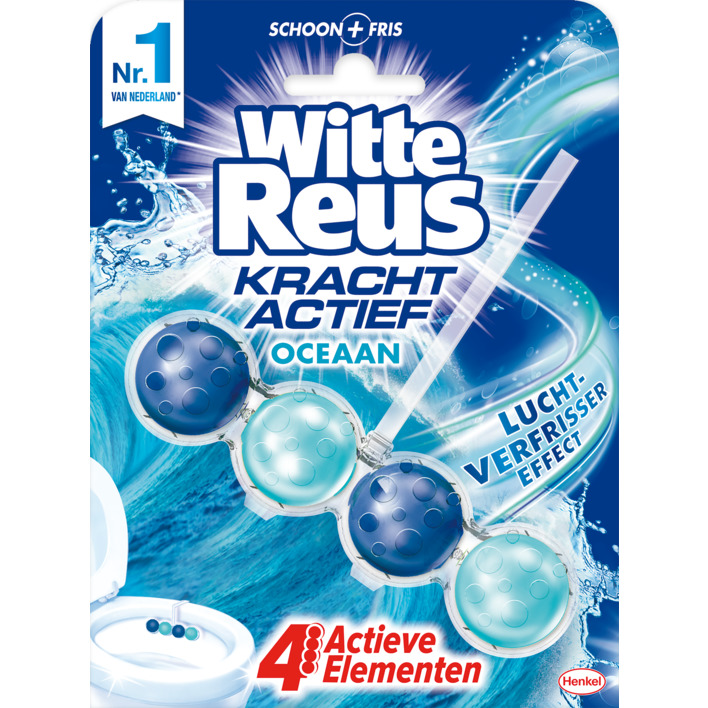 Witte Reus Toiletblok kracht actief oceaan
