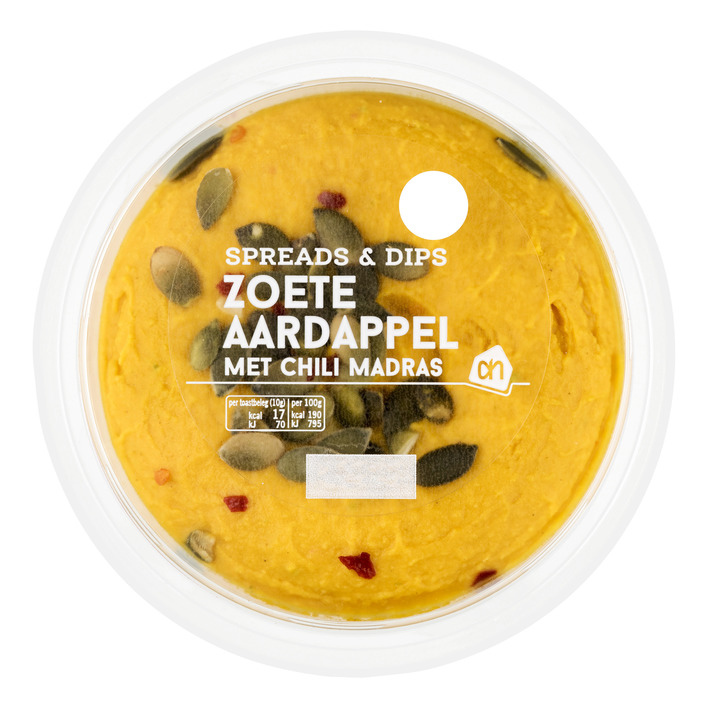 AH Terra Plantaardig zoet aardappel spread madras