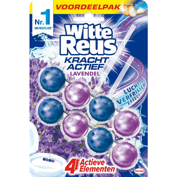 Witte Reus Toiletblok kracht actief lavendel