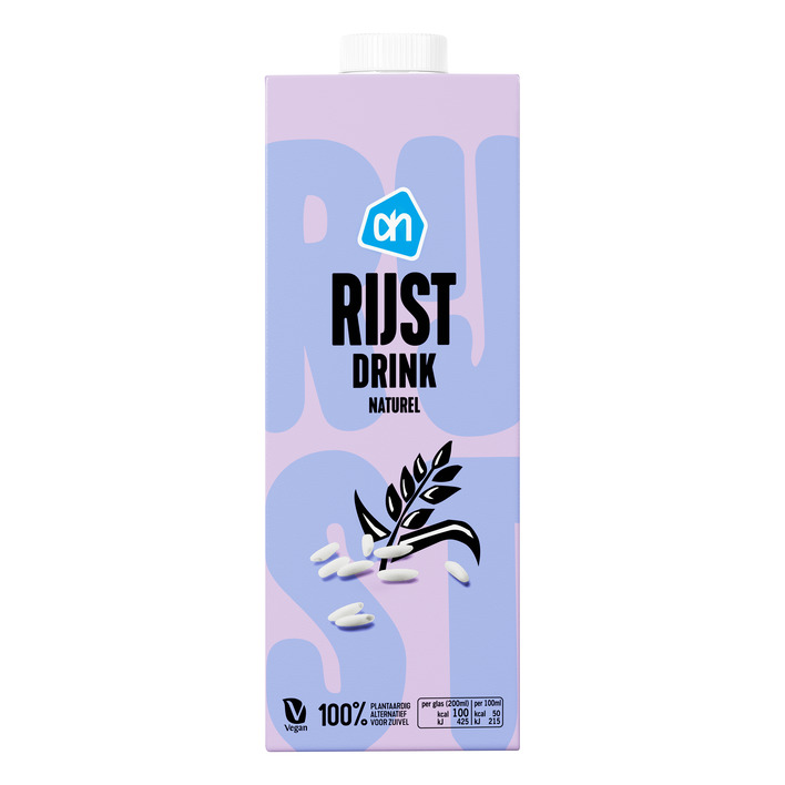 AH Terra Plantaardige rijst drink naturel