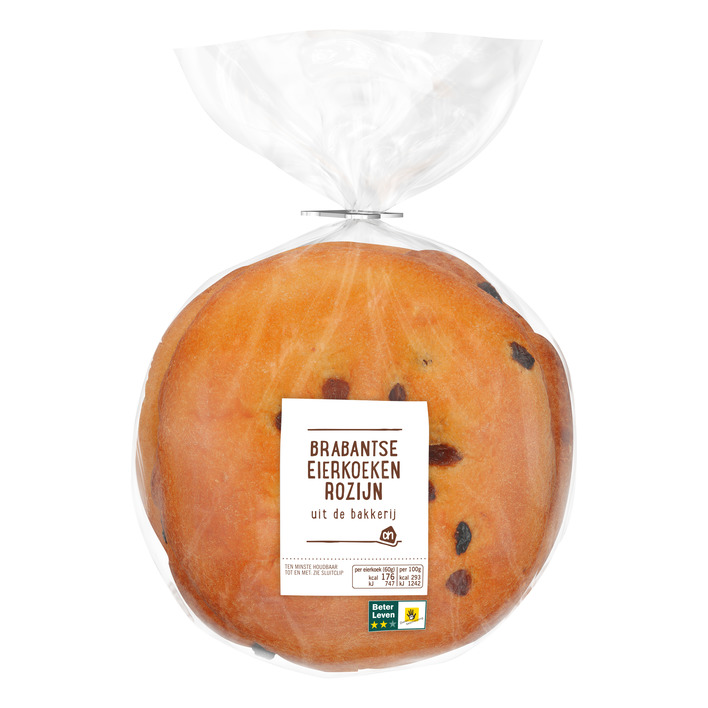 AH Brabantse eierkoeken rozijn