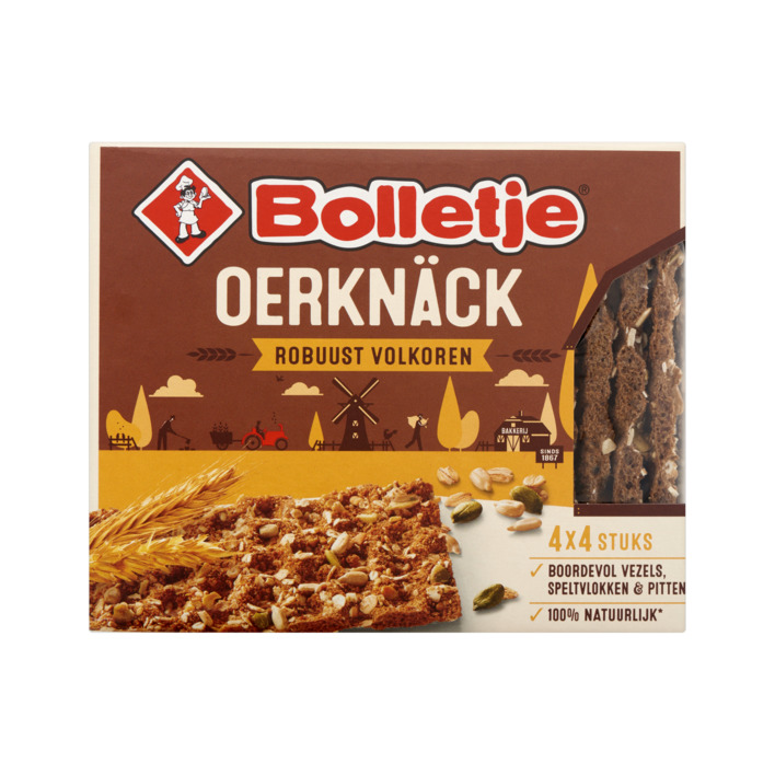 Bolletje Oerknack Robuust Volkoren