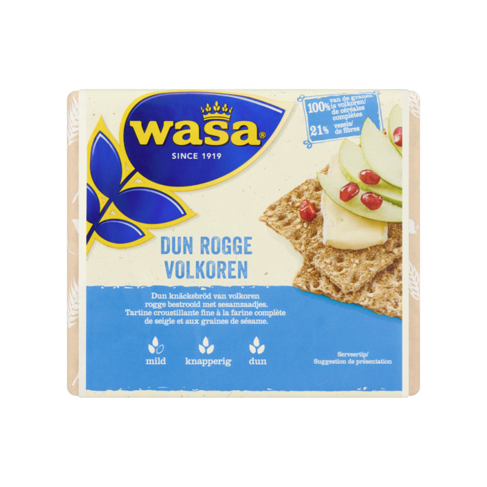 Wasa Dun rogge volkoren
