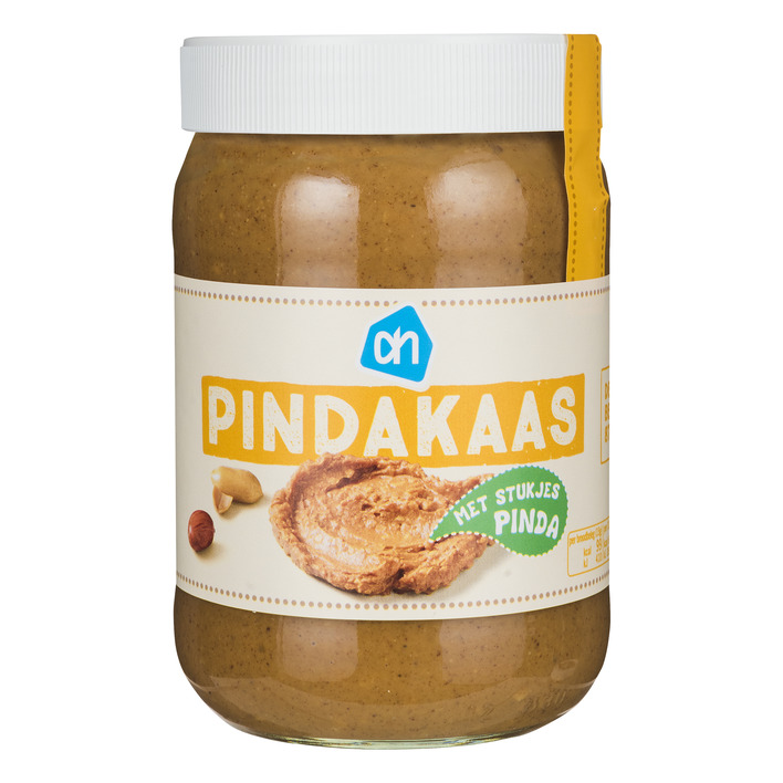 AH Pindakaas met stukjes pinda