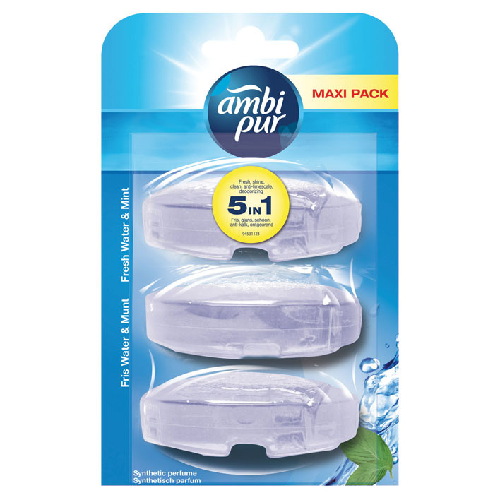 Ambi Pur Toiletblok water-mint navulling