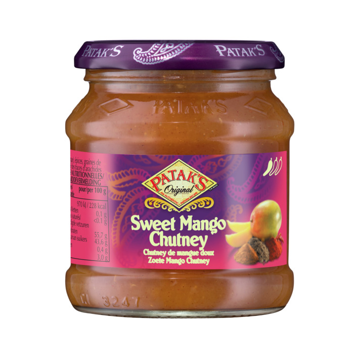 Patak's Mango chutney zoet